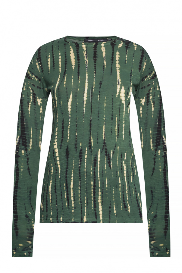 Proenza schouler long sleeve tie dye turtleneck hotsell